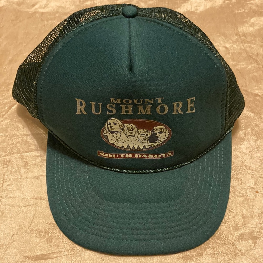 Vintage Mount Rushmore Trucker Snapback